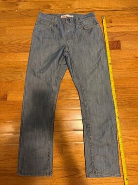 Levi's Men's Medium Blue Straight-Leg Jeans